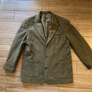 Vintage GAP Military Style Army Green Jacket Size XL 90’s Y2K